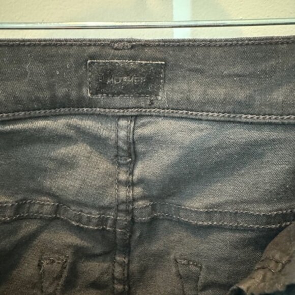 MOTHER Black Boot Cut Jeans - Picture 5 of 7